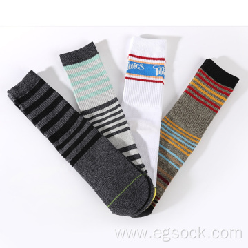 one size stripe non slip sport running socks